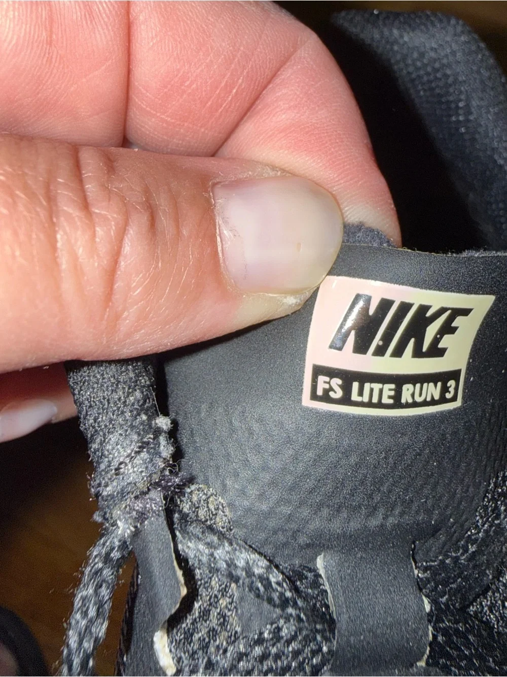 Nike Women’s Black and White Patterned Sneakers
